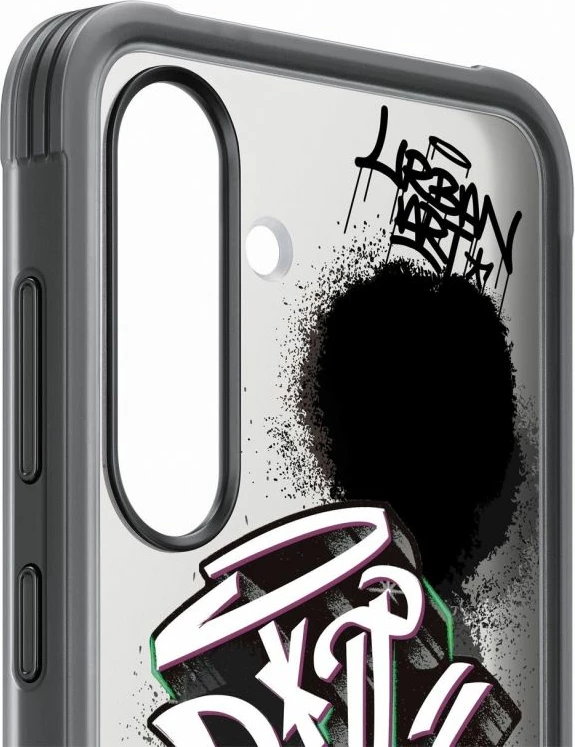 Kllapë telefoni Samsung Flipsuit Case Rugged EF-JS931CBEGWW për Galaxy S25, e zezë