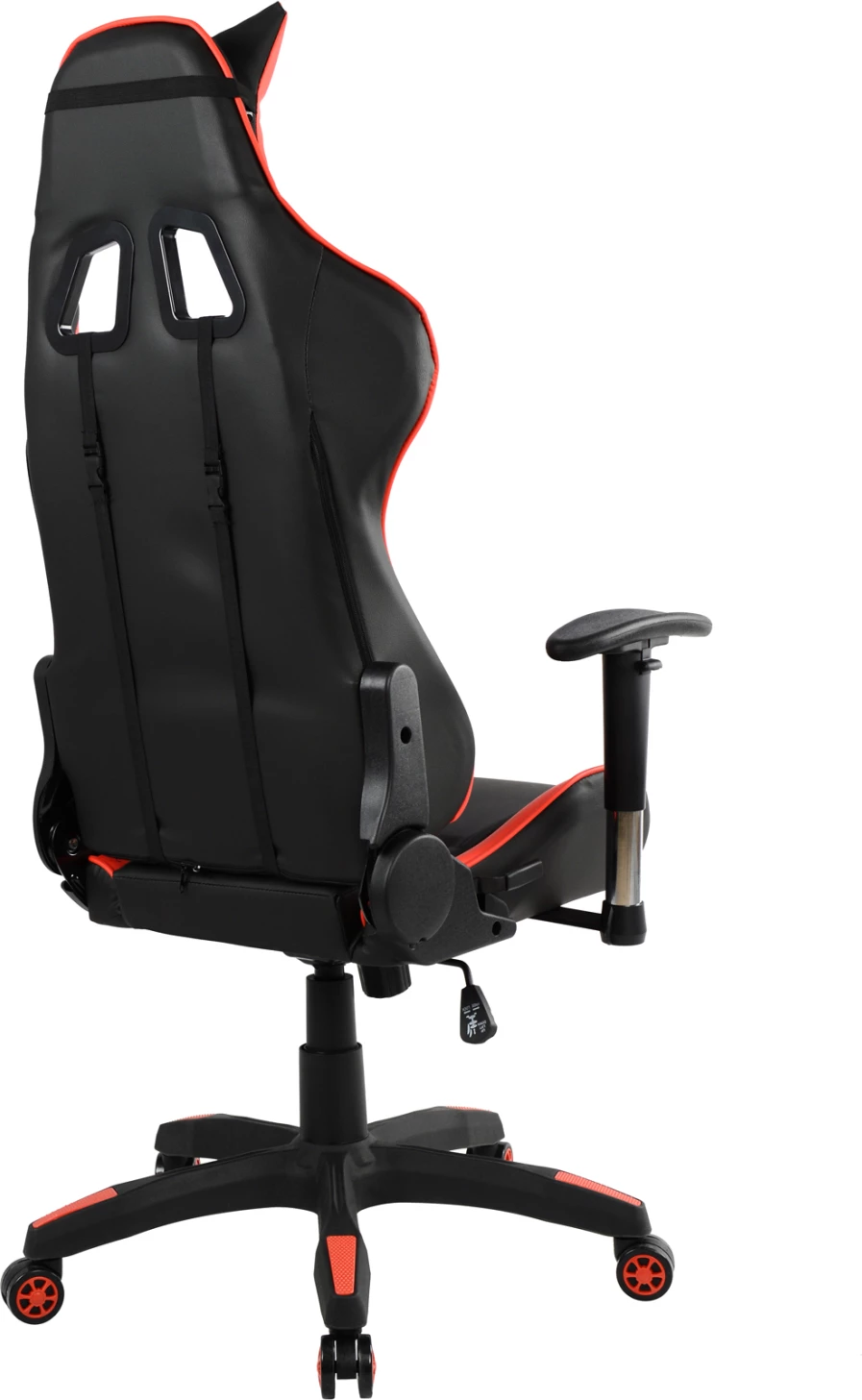 Karrige për gaming zyre FH1056.01 Racing e zezë dhe e kuqe PU 67x70x134 cm