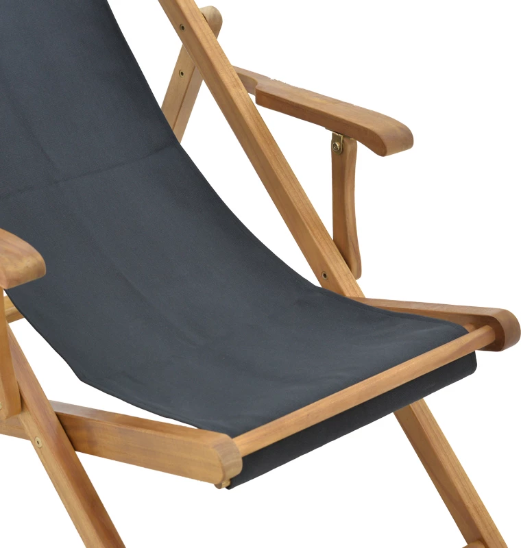 Shezlong Xurian dru akacie natyrale-pvc zi