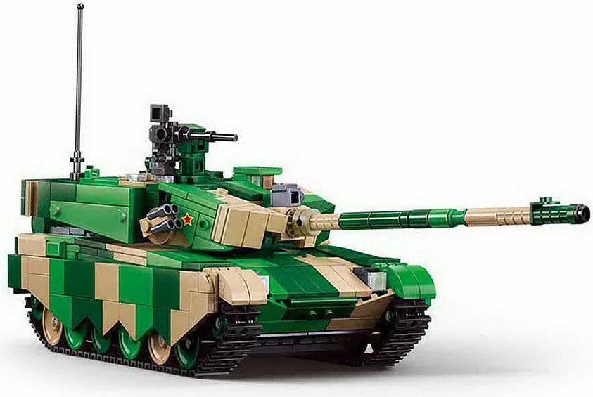 Lodër Sluban Sluban Army RC gevechts tank ZTZ-99AS M38-B7071