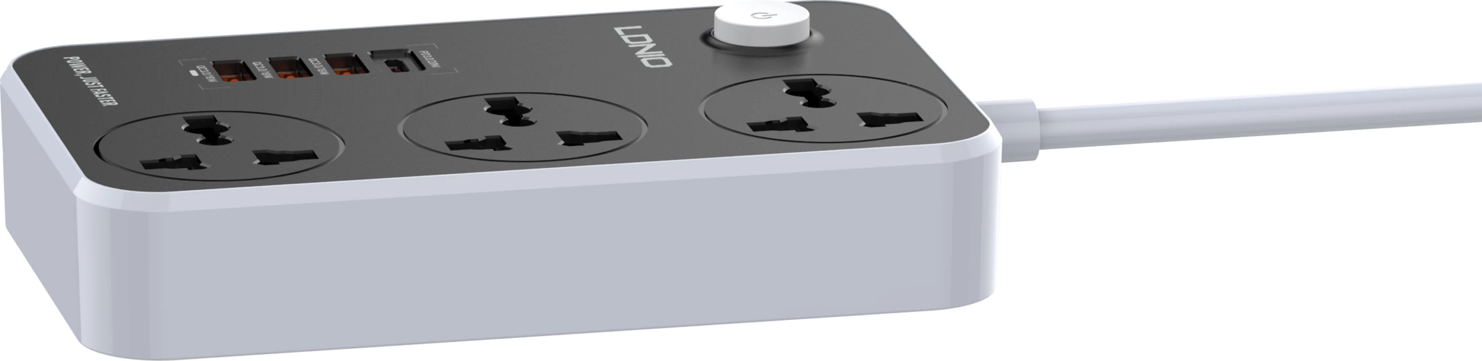 Prizë E Rrymës Me Kabëll 2 Metra LDNIO SC3412