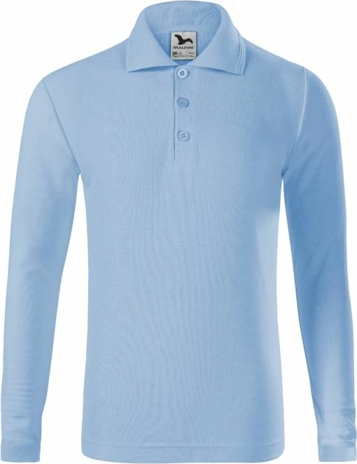 Maicë polo me gjatësi të gjatë për fëmijë Malfini, blu