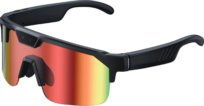 Syze sportive AI Zeblaze Q01, kamerë 8MP, Wi‑Fi, Bluetooth 5.3, IPX4, portokalli