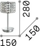 Dritë tavoline Roma tl1 