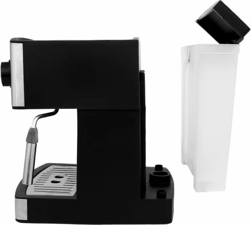 Makinë espresso MESKO MS4403, 15 bar, 850W, rezervuar 1.6L, e zezë/argjend