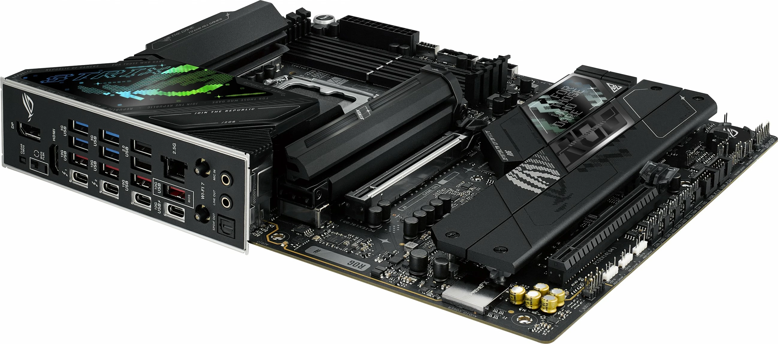 Pllakë amë ASUS ROG STRIX Z890-F GAMING WIFI, Intel, LGA 1851, DDR5, 192 GB