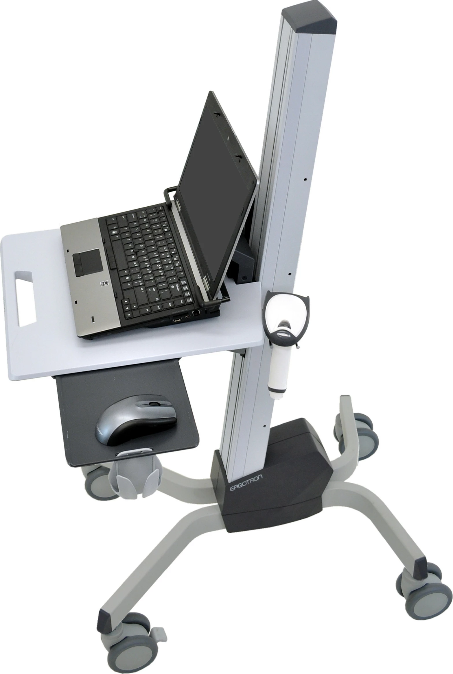 Karrocë laptopi Ergotron Neo-Flex, 12-17.3", kapacitet 6.8 kg, rregullim lartësie 50.8 cm, gri