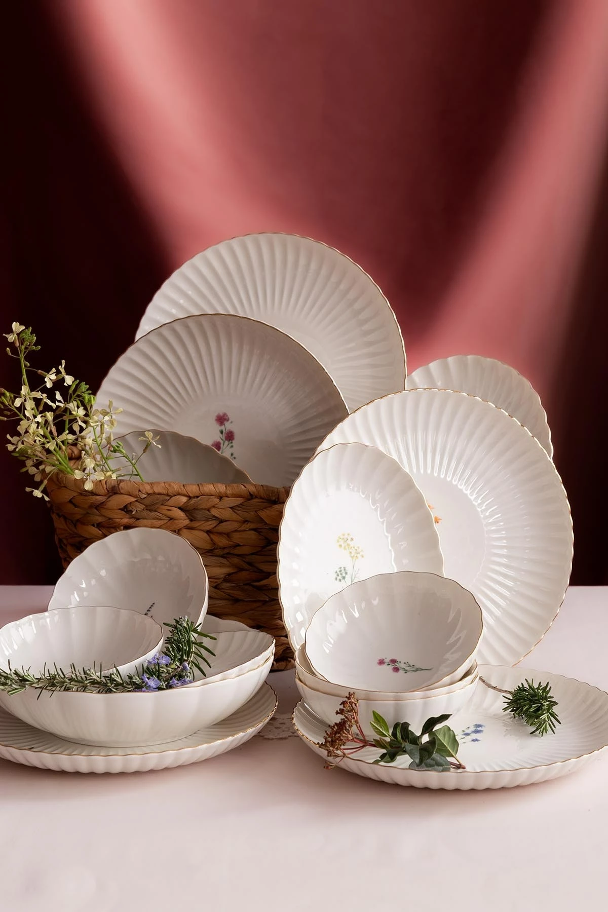 Set pjatash të thella (6 copë), Hermia Concept, BNLZF15KSS64012673