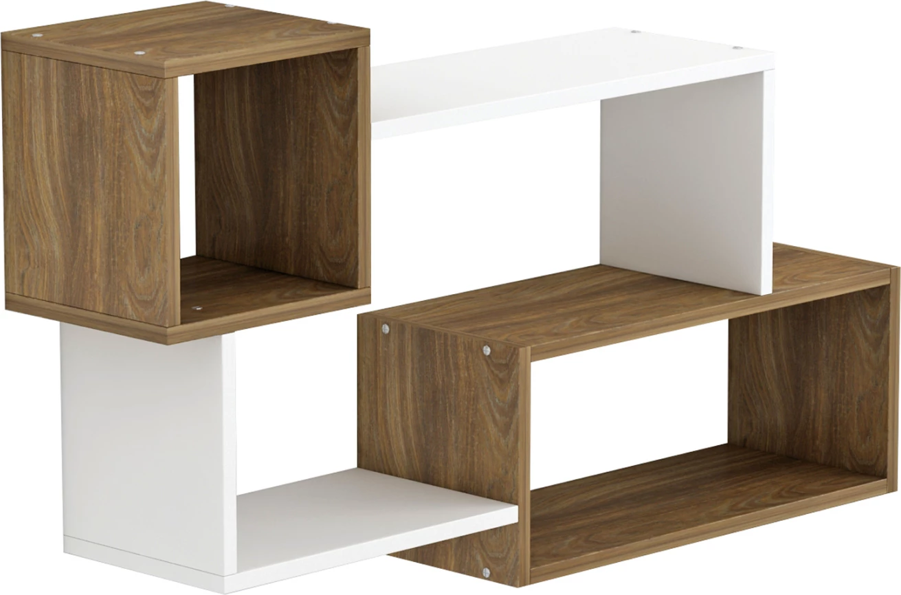 Rafta muri TANNER FH8948.11 melaminë natyrale-bardhë 90,5x20x51Hcm