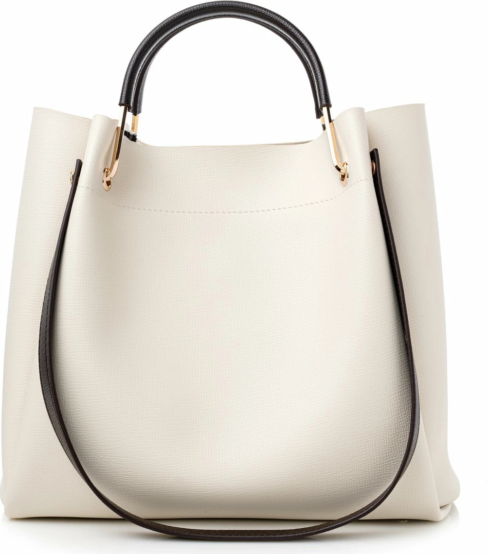 Çantë tote Vince Camuto, Sicilia, ngjyrë krem