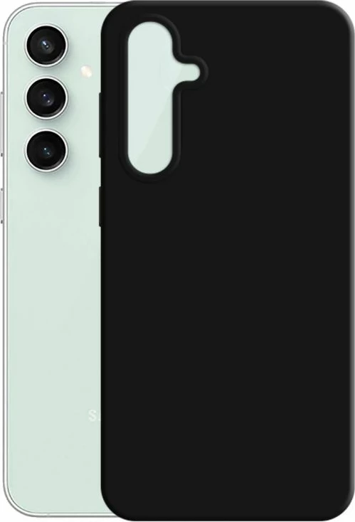 Mbrojtëse silikoni për Samsung Galaxy S23 FE 3mk, e zezë