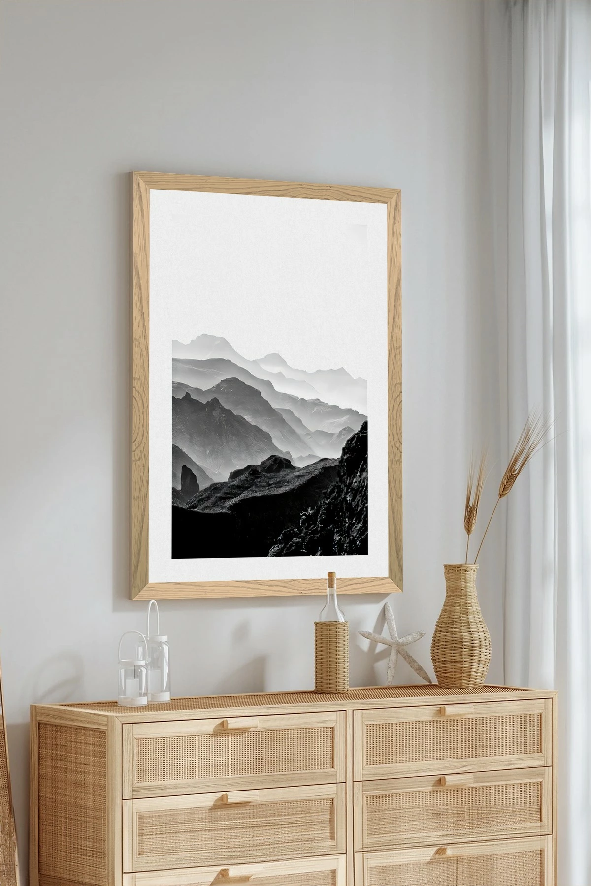 Pikturë dekorative, Wallity, Tekhammdf95, shumëngjyrëshe, 33x48cm