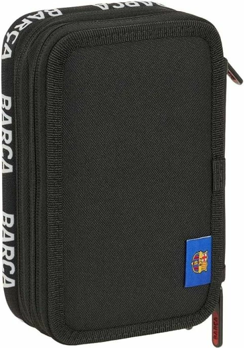 Kuti për lapsa FC Barcelona triple filled 37 copë, e zezë