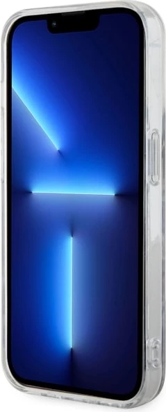 Mbështjellës Guess Leopard MagSafe për iPhone 14 Pro 6.1", Blu