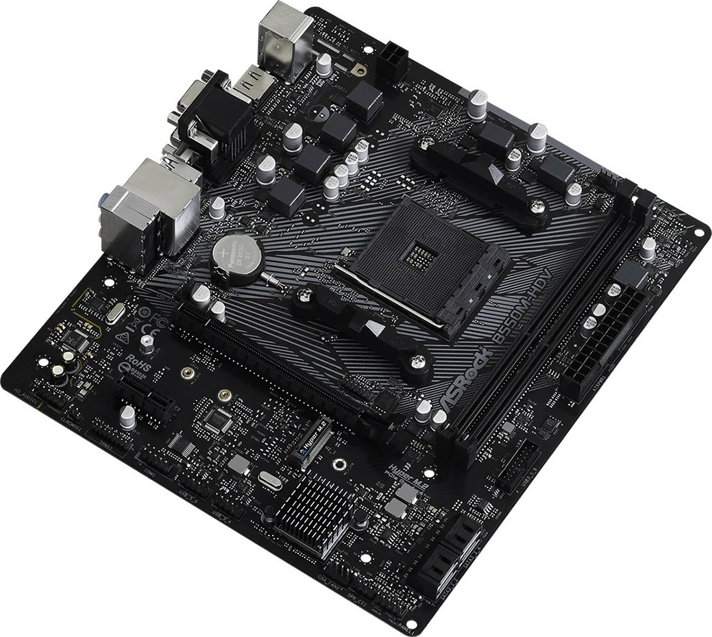 Pllakë amë ASRock B550M-HDV, Socket AM4, micro ATX