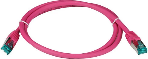 Kabllo rrjeti EFB Elektronik RJ45 Cat6A S/FTP LSZH 10m, magenta