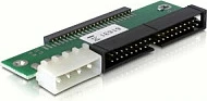 Adapter DeLOCK 3.5" IDE 40pin në 2.5" IDE 44pin, Molex 4pin, jeshil