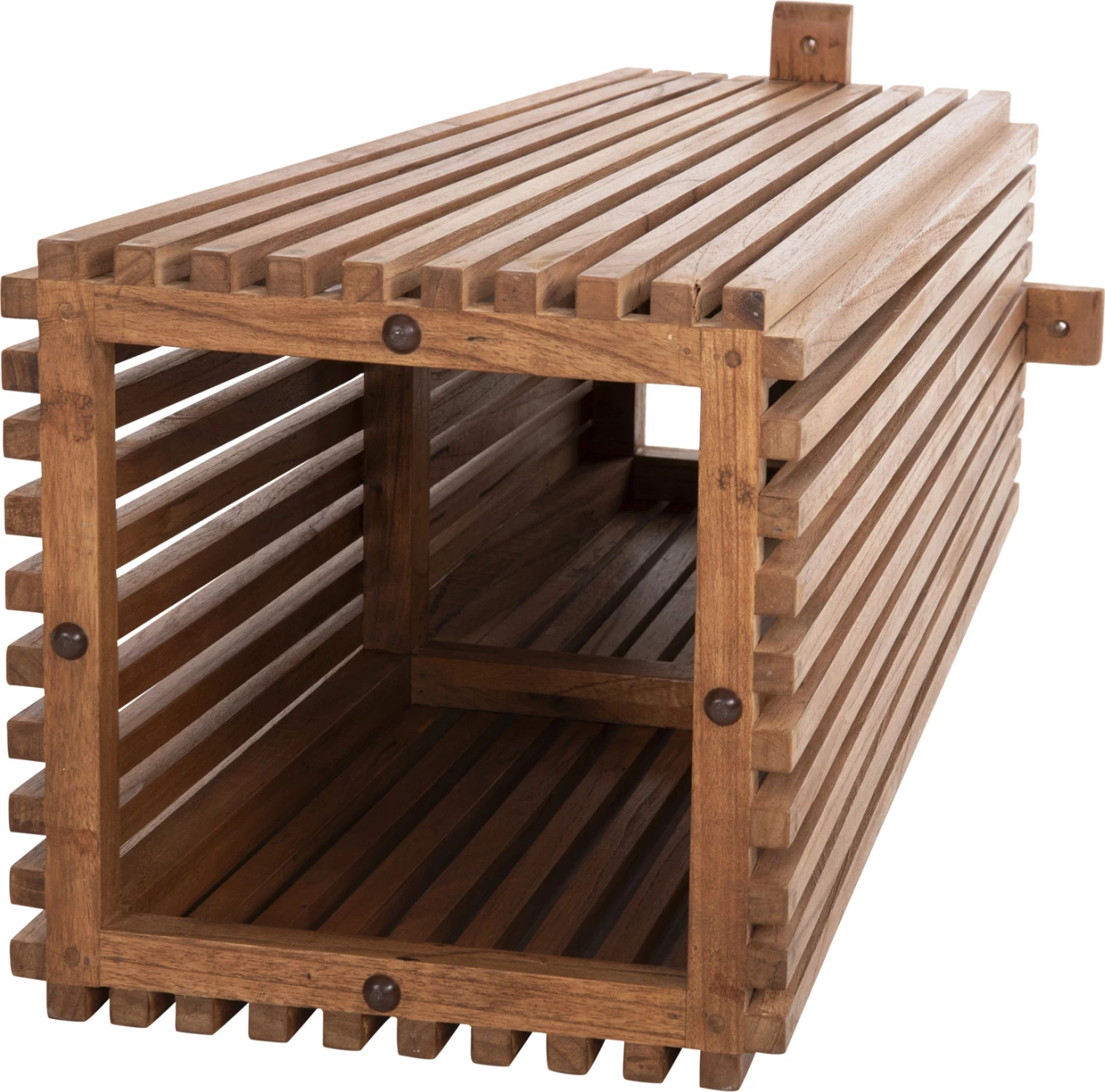 Baza e tavolinës për bar, FRANTZ, ngjyrë natyrale, FH9858.11, 40x40x90H cm