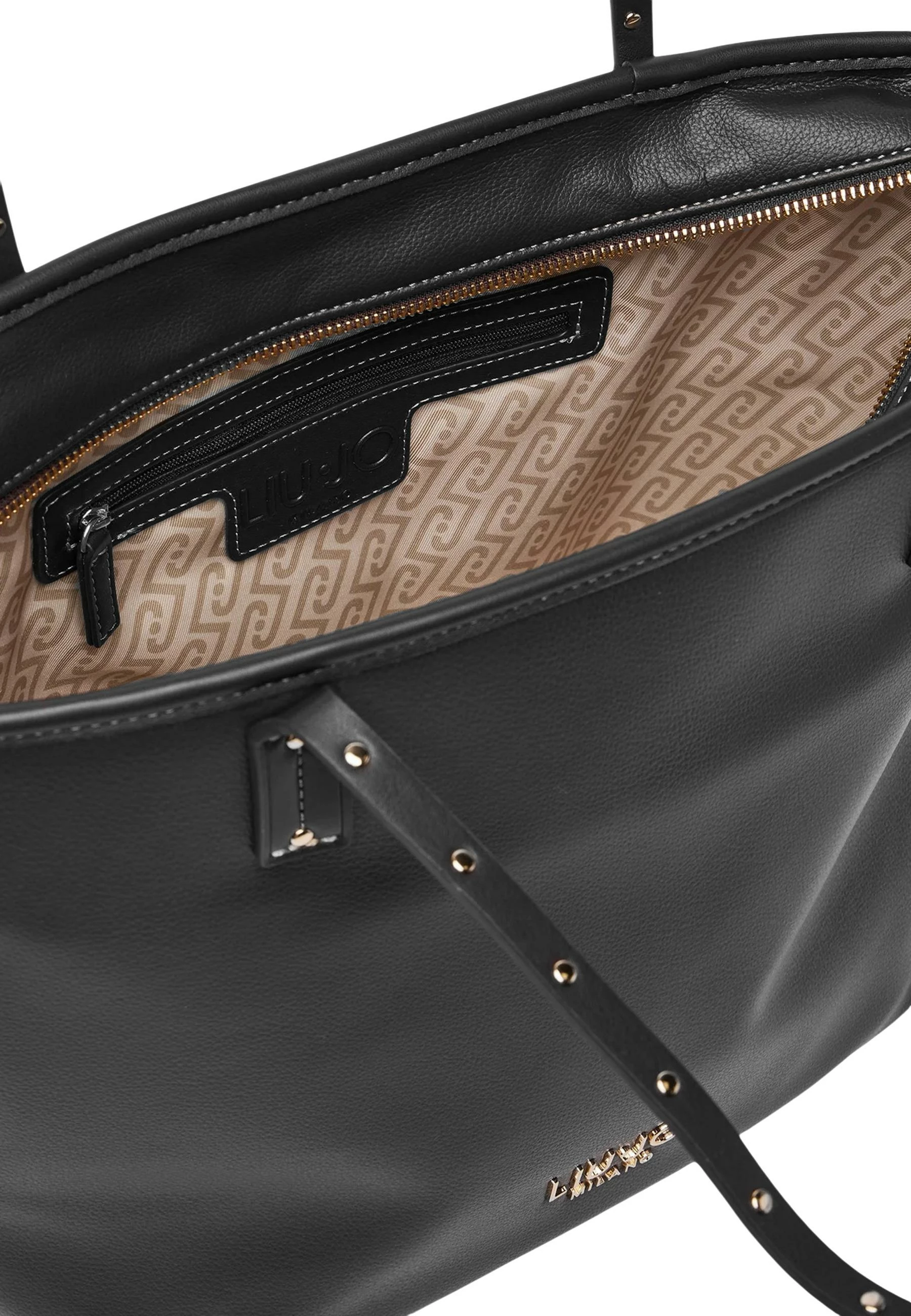 Çantë shopper Liu Jo AF6070 E1120 për femra, e zezë