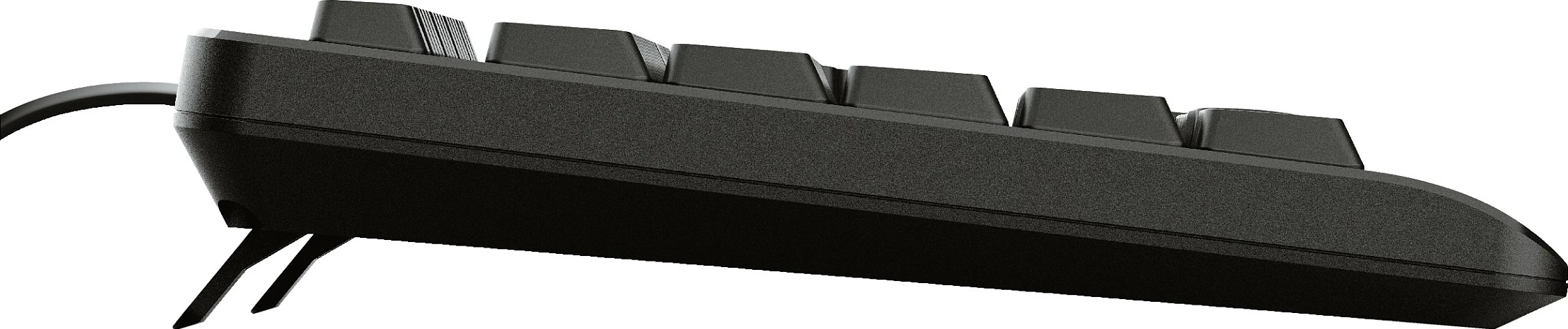 Tastierë Trust TK-150, full-size, USB me kabllo, QWERTZ, e zezë