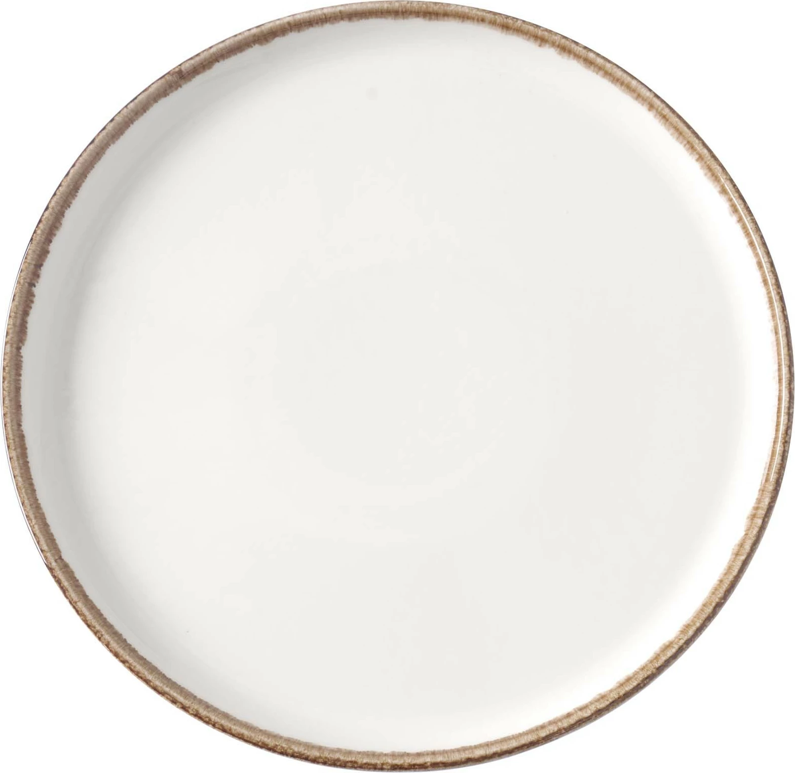 Pjatë me skaj të lartë Fine Dine Vanilla Ø270 mm, krem, set 4 copë