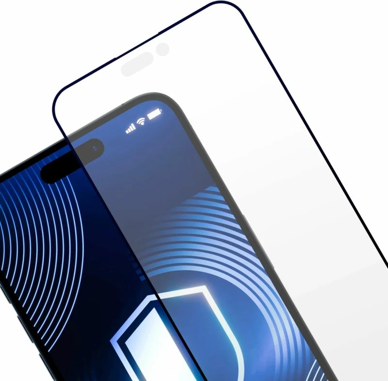 Mbrojtëse xhami matte 3mk HardGlass Matt Max për iPhone 14 Pro Max