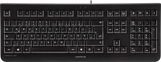 Tastierë Cherry KC 1000, USB, Full-size (100%), QWERTY Italian, e zezë