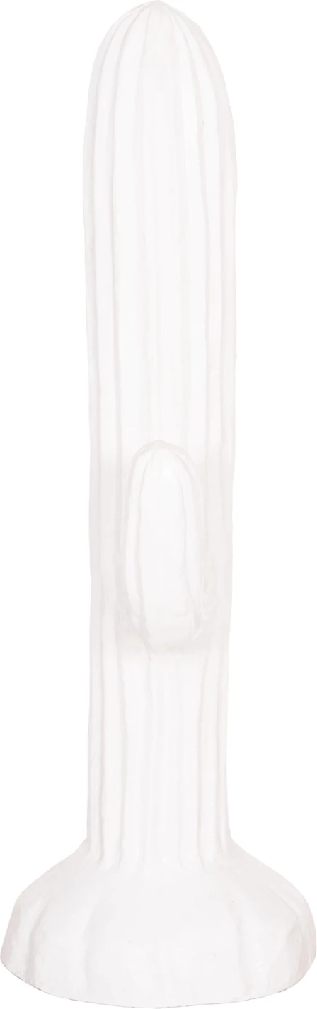 Kaktus dekorativ në dysheme, MDF, ngjyrë e bardhë, FH4386.02M, 54x34x103 cm