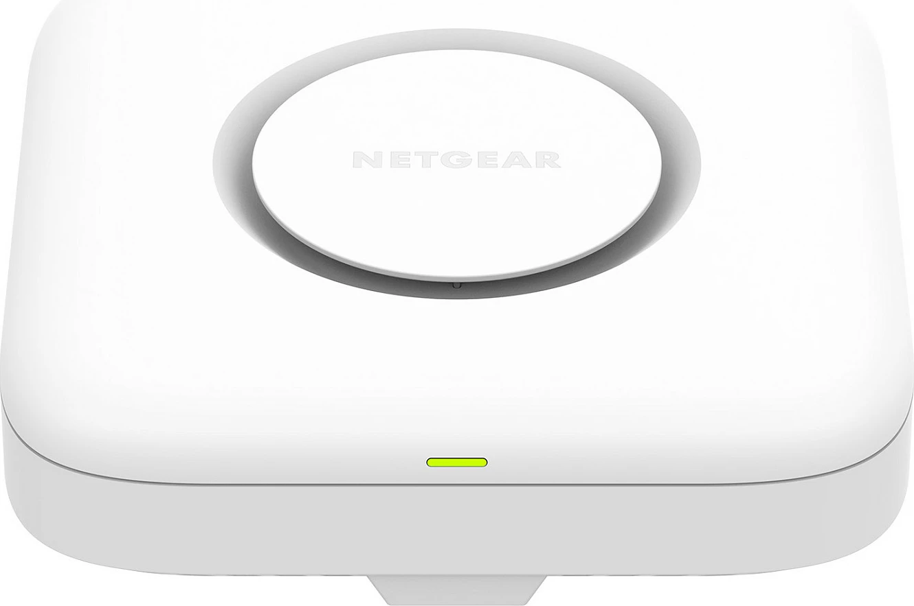 Access point Wi‑Fi NETGEAR WBE718, tri-band 2.4/5/6 GHz, Wi‑Fi 7, 2.5G PoE, i bardhë