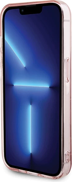 Mbështjellës, Karl Lagerfeld, Monogram Choupette, për iPhone 15 Pro Max, hardcase TPU/PC, rozë