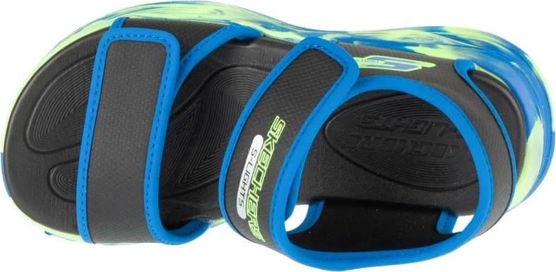 Sandale për fëmijë Skechers, të zeza