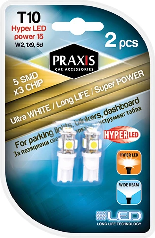 Drita LED Wx2.19.5D W5W 54002