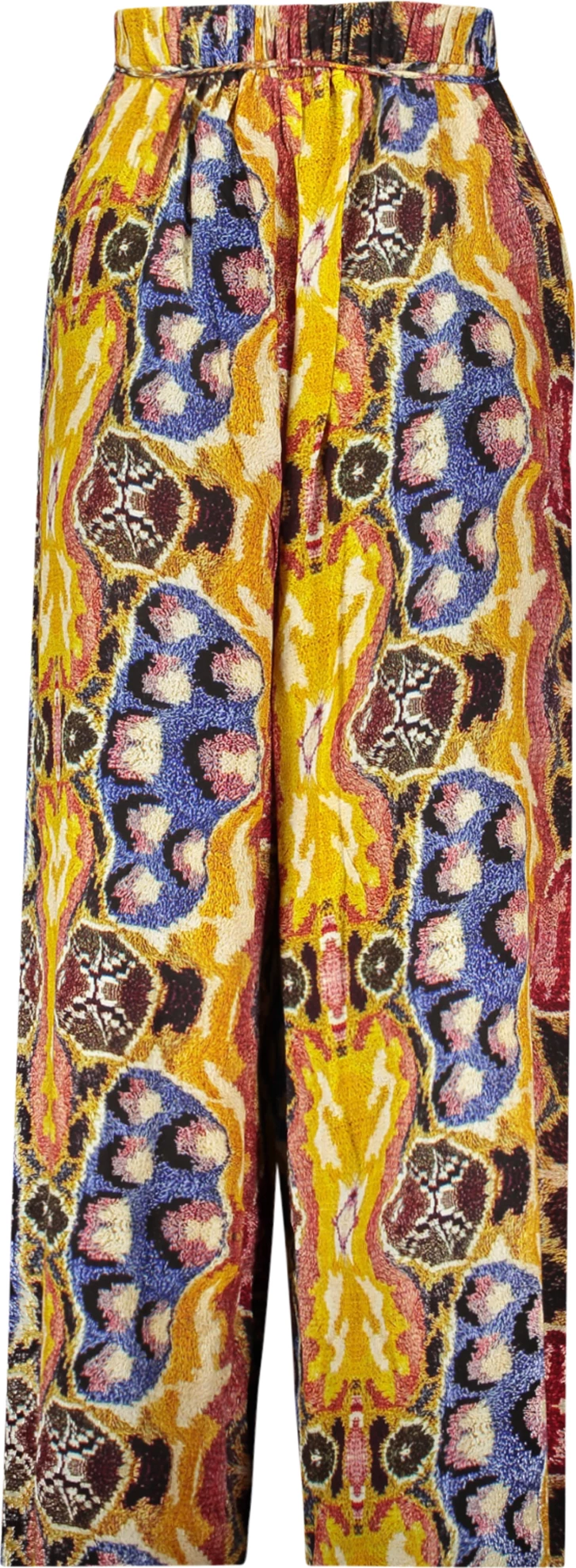 Pantallona DESIGUAL BEATTLE PALAZZO LACROIX femra, të verdha [Madhësia: L]