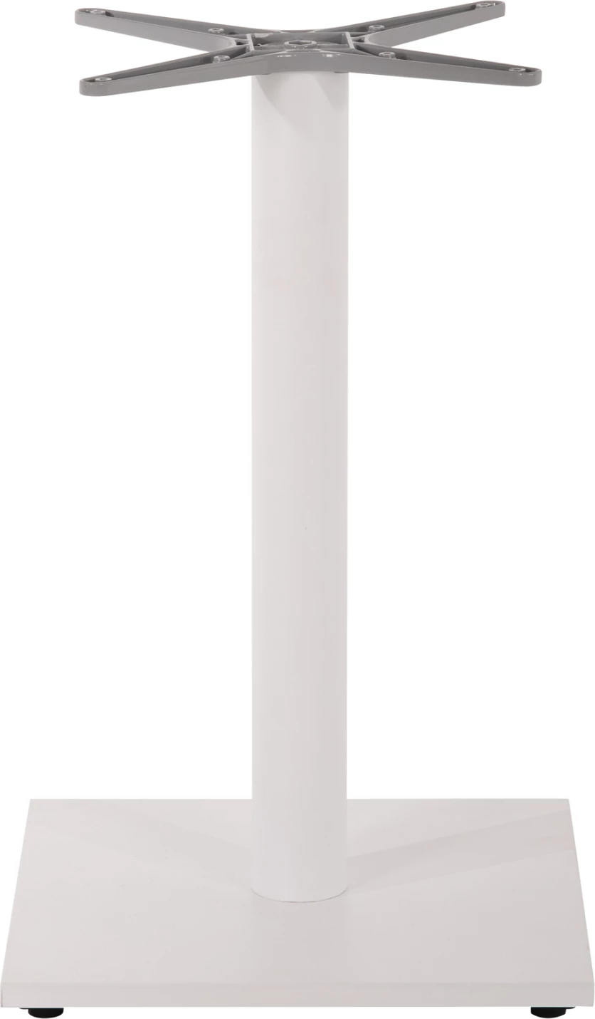 Bazë për tavolinë, ngjyrë e bardhë mat, FH475.02, 45x45x73H cm