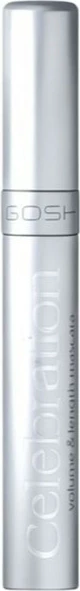 Mascara Gosh Celebration Volume & Length Silver për femra Black 10ml