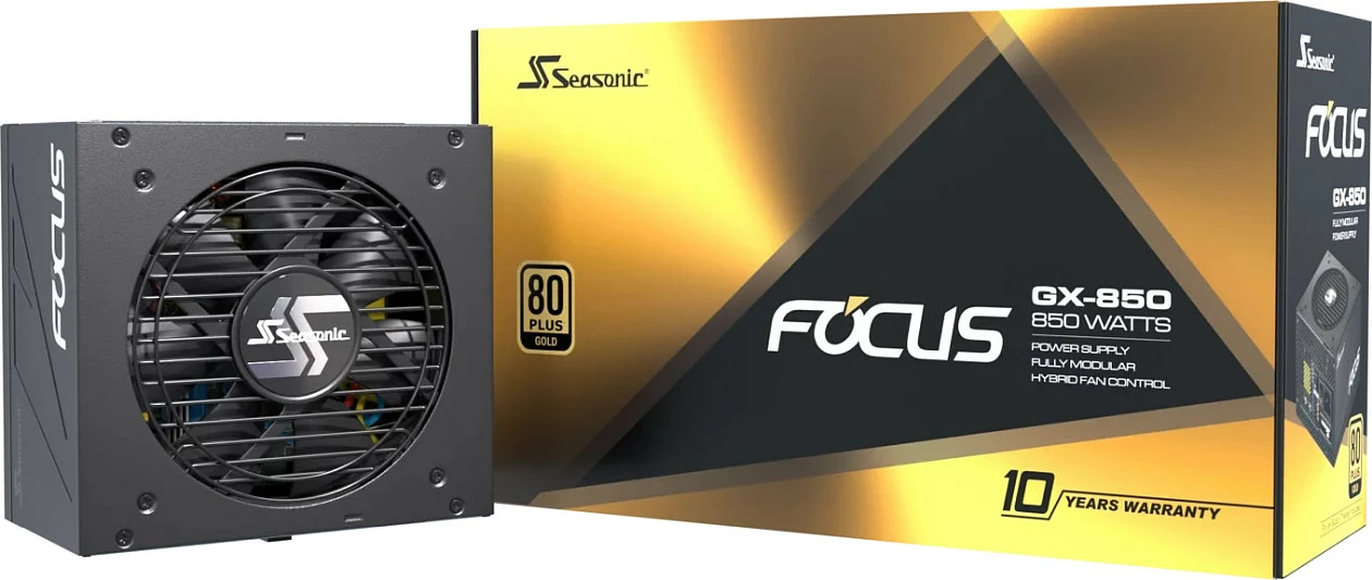 Furnizues energjie Sea Sonic Focus-GX-850, ATX 3.1, 80+ Gold