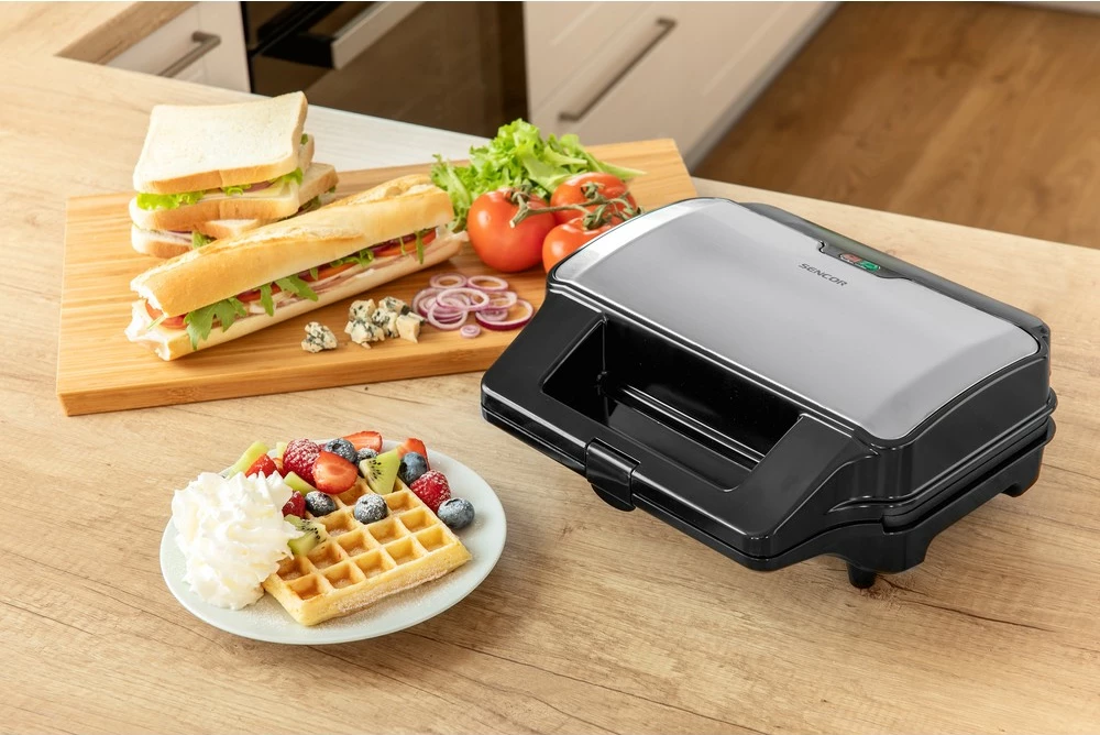 Toster Sencor SSM 9940SS 4 IN 1, 900W,  i Argjendtë
