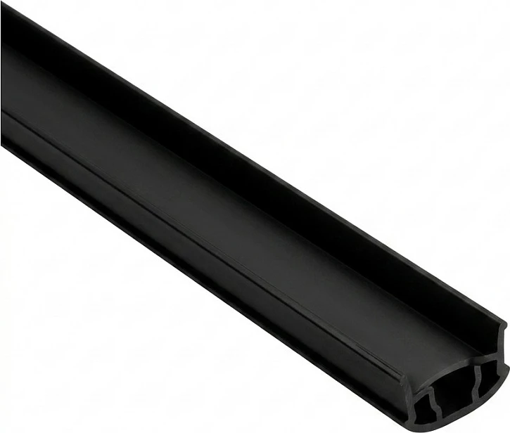 Diffuzor/kapak për profil LED Synergy21 ALU014, PMMA opal, i zi