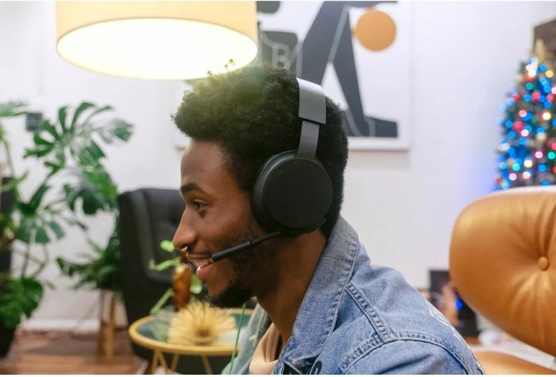 Kufje gaming Microsoft XBOX 8LI-00002, të zeza