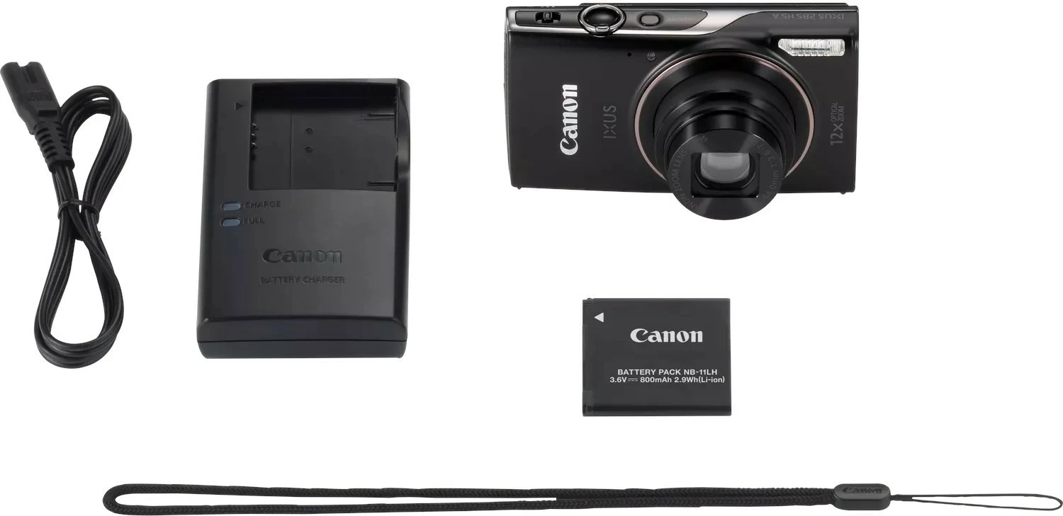 Aparat digjital Canon IXUS 285 HS, 20MP, 12x zoom, Full HD, zi