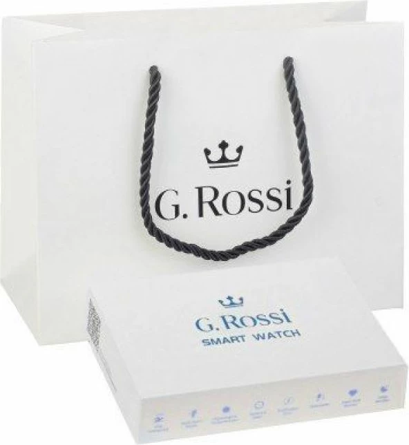 Smartwatch unisex G. Rossi, e zezë