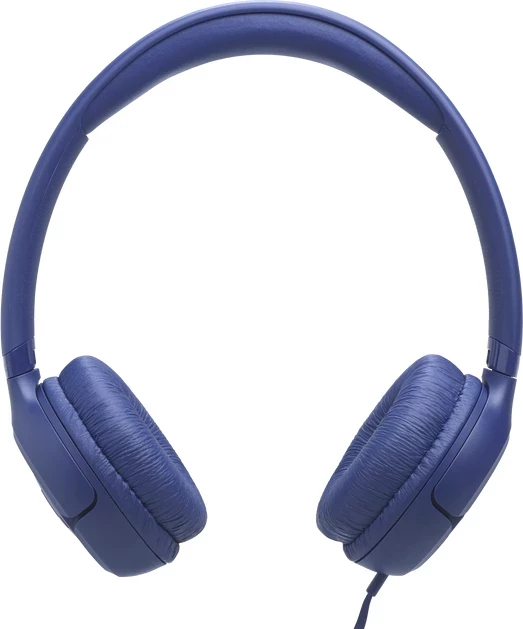 Kufje JBL Tune 530 me kabëll 3.5 mm, Pure Bass, me mikrofon, Blu
