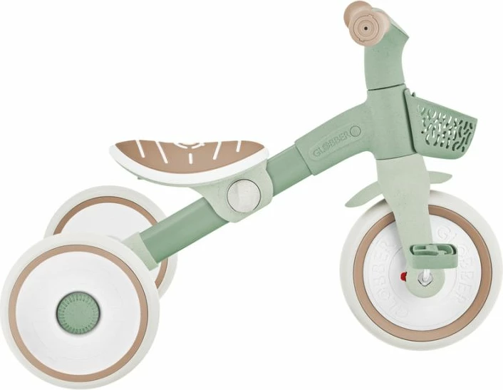Tricikllë/bicikletë balancuese Globber LEARNING TRIKE 2in1 PLUS ECOLOGIC (737-109), për fëmijë të vegjël