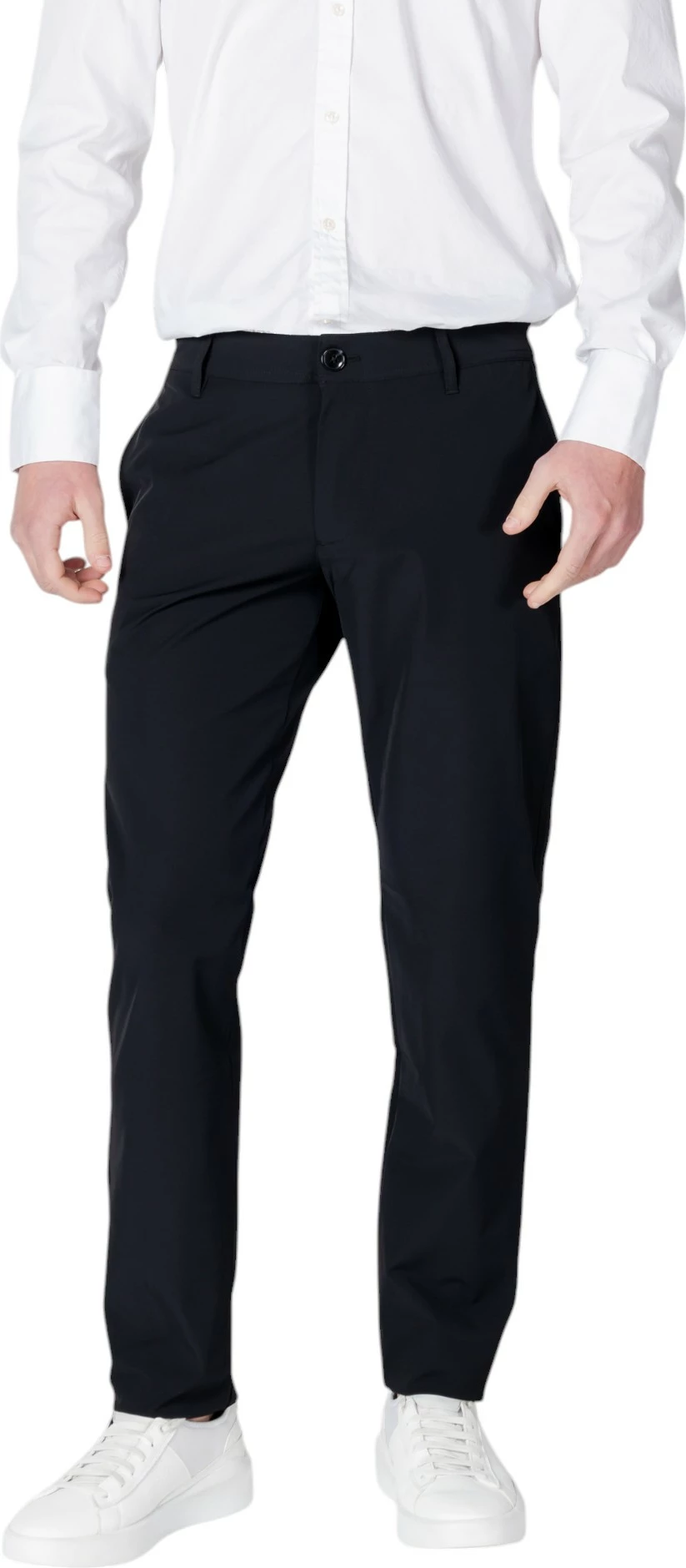 Pantallona për meshkuj Armani Exchange 8NZP49 ZNYZZ, të zeza