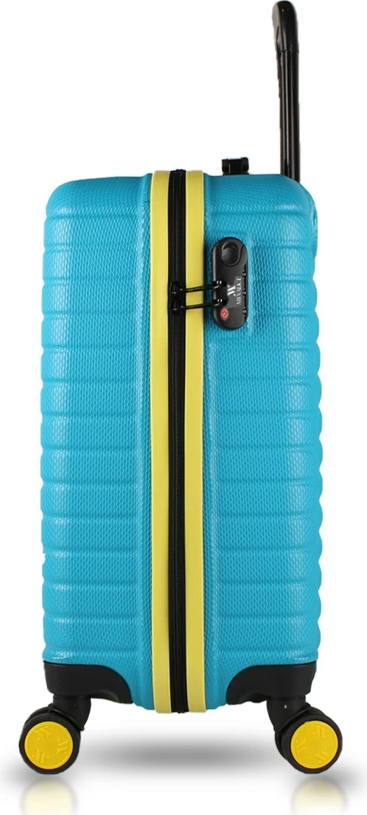 Valixhe udhëtimi, ngjyrë turquoise, Zoozie Bags, 56x34x26 cm