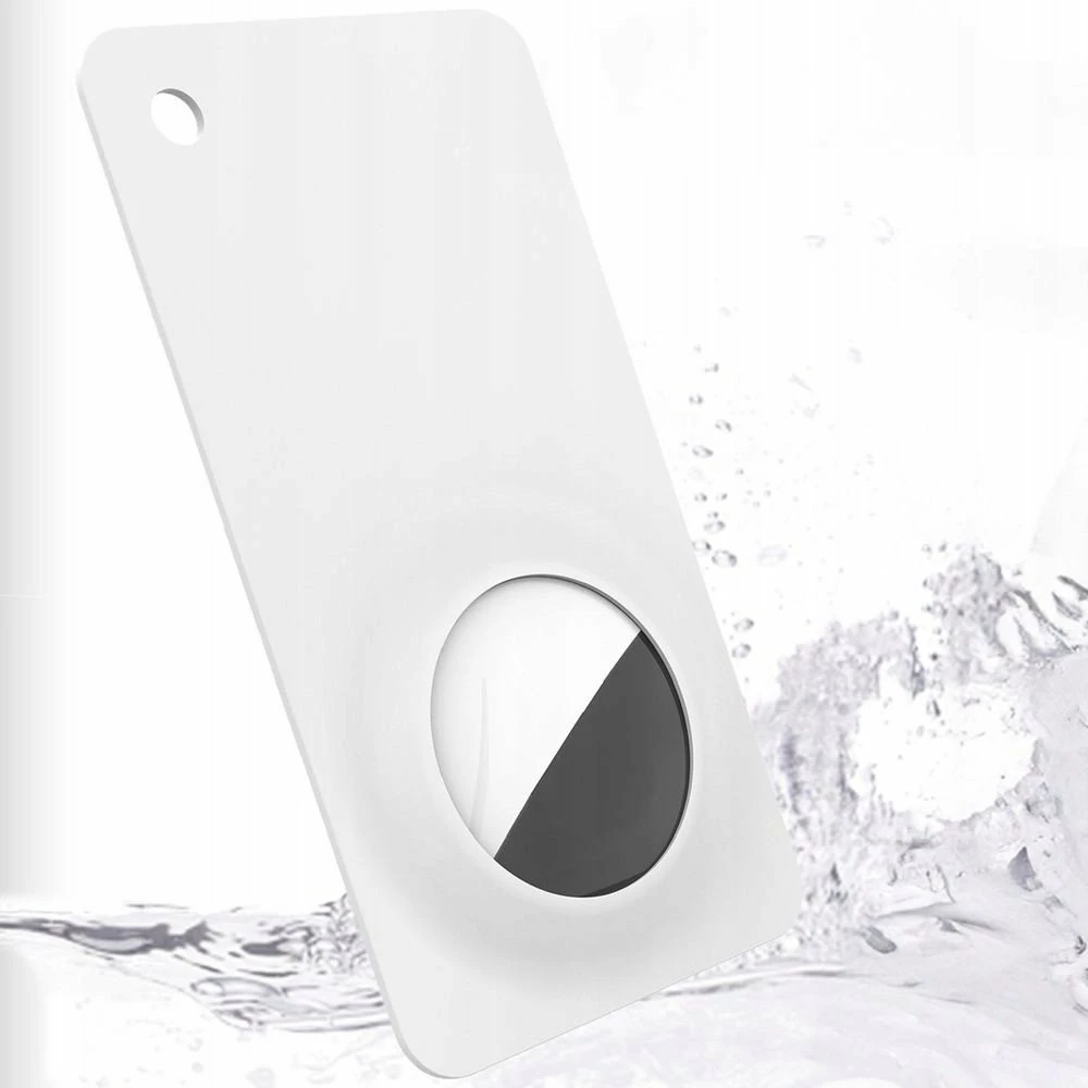 Kasë silikoni për Apple AirTag Mobile Origin Wallet Card FRL-ATWC-WHT, e bardhë