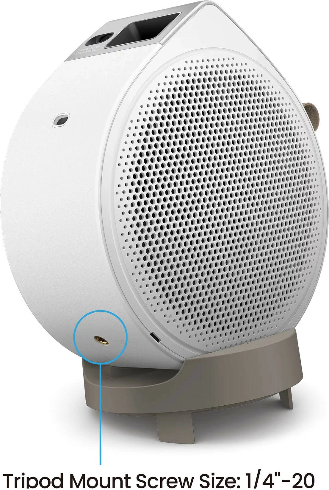 Projektor BenQ GV32, Full HD, Smart, Wi‑Fi, Bluetooth, AirPlay, i bardhë
