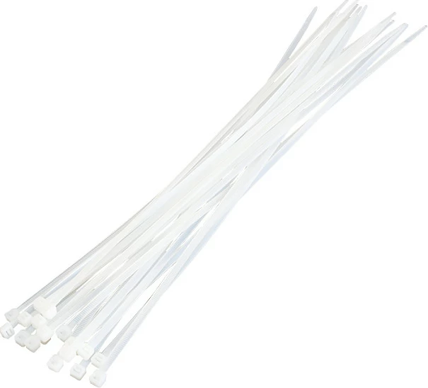 Lidhëse kabllosh LogiLink PA66, 4.4mm x 400mm, 100 copë, transparente