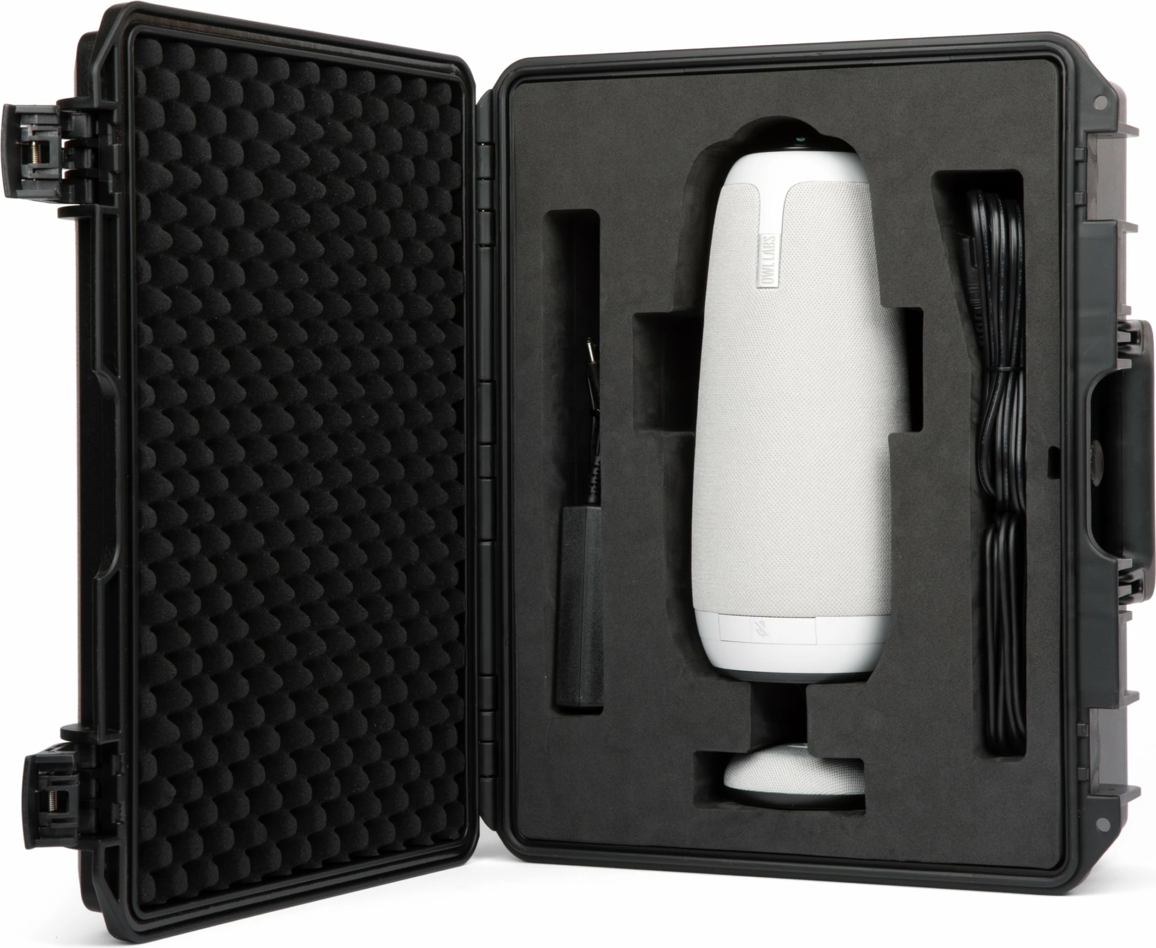 Kasë e fortë Owl Labs për Meeting Owl, rezistente ndaj ujit dhe goditjeve, e zezë