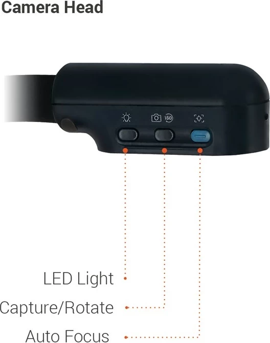 Kamerë dokumentesh AVer U70i, 4K Ultra HD, 16x zmadhim, USB 2.0, E zezë